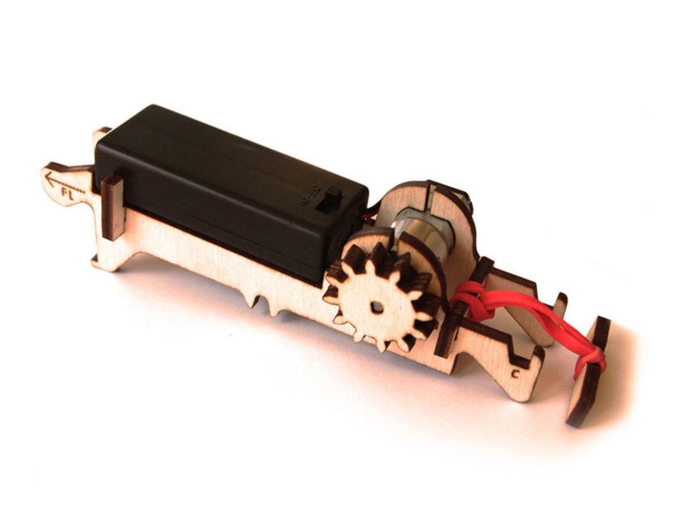 Adafruit Motorkit voor kinetische wezens