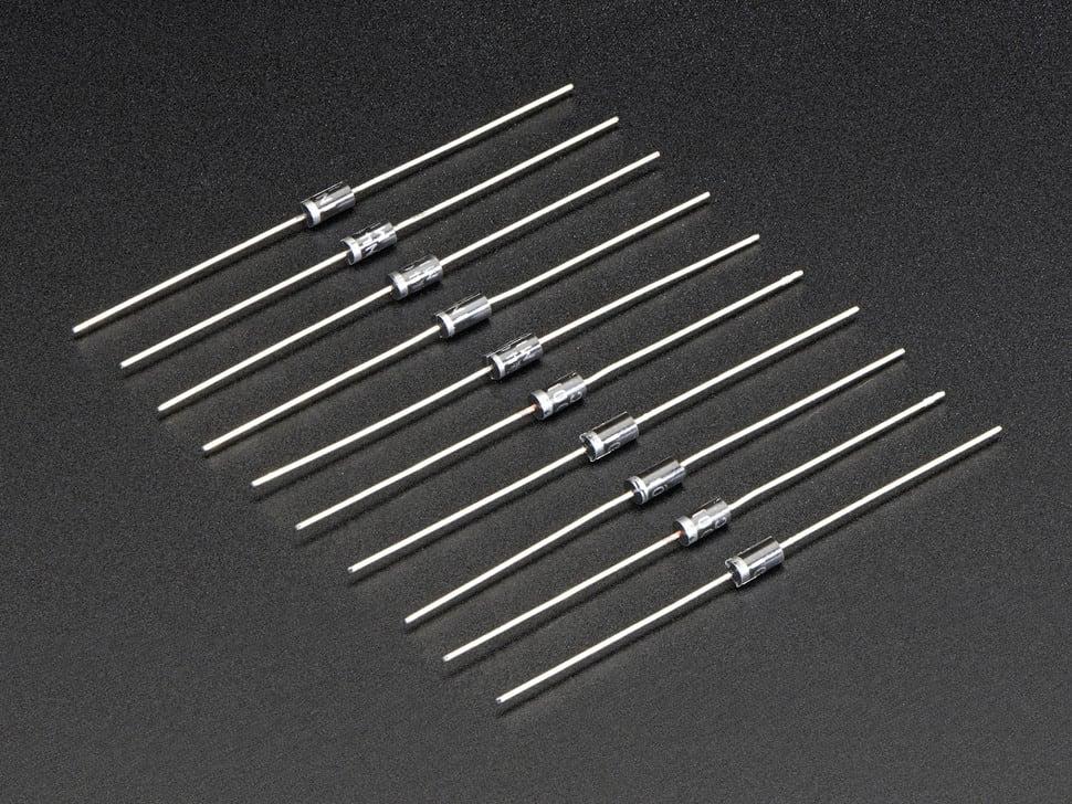 Adafruit 1N4001-diode - 10 stuks