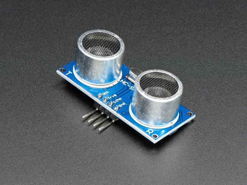 Adafruit HC-SR04 Ultrasone sonar afstandssensor + 2 x 10K weerstanden