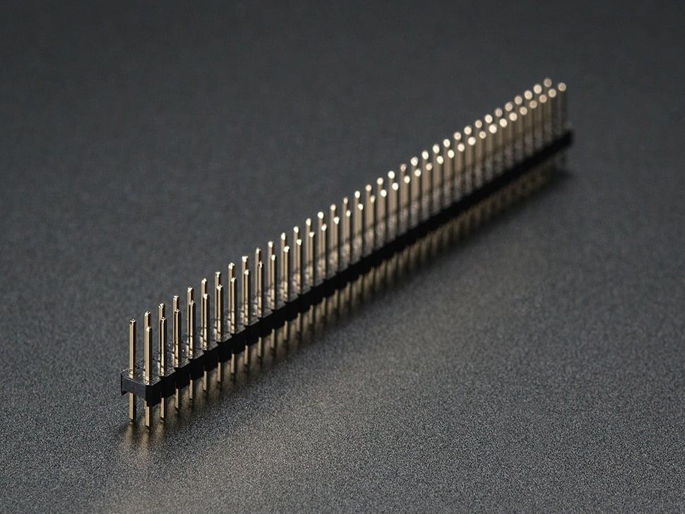 Adafruit Break-away 0,1" 2x36-pins strip dubbele male header (10 stuks)