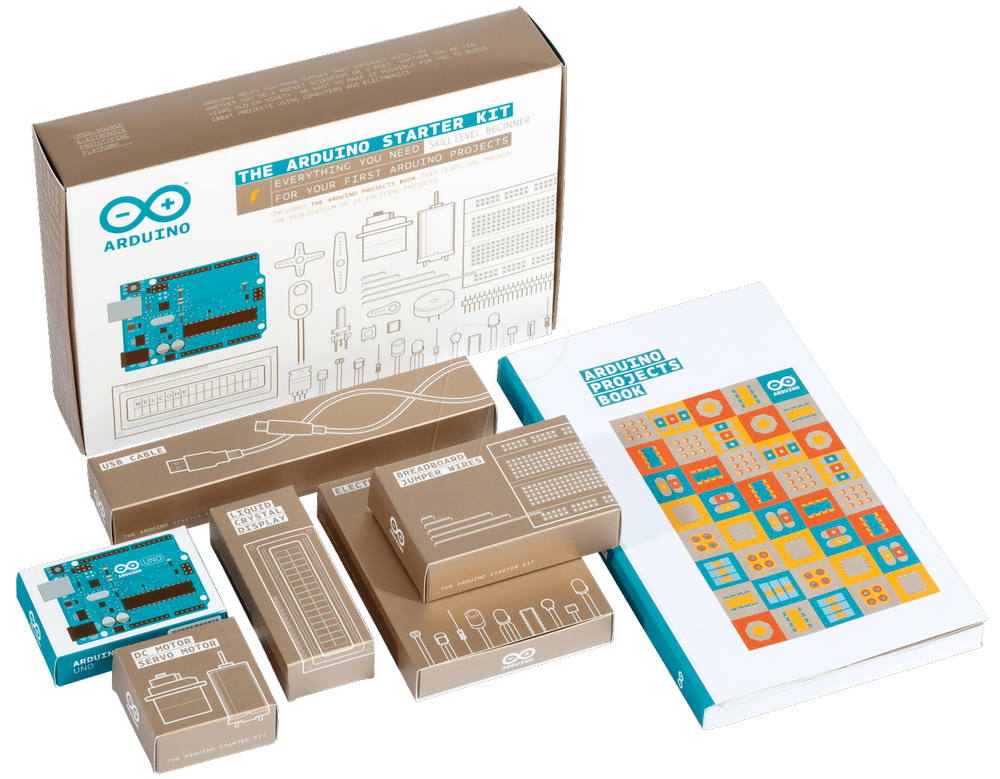 Kit inicial do Arduino - em inglês