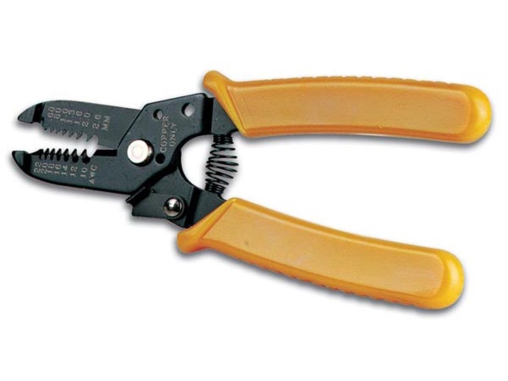 Velleman Pinza universale spelafili con ganasce regolabili per cavi AWG