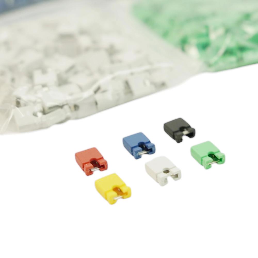 QUARKZMAN 200pcs jumper caps for standard pin 2.54mm short