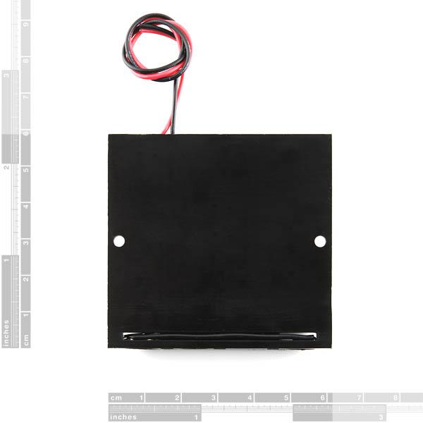 4xAA Battery Holder With Power Cable - 2+2 AA R6 Config, 6V Output, PCB Mount - P315
