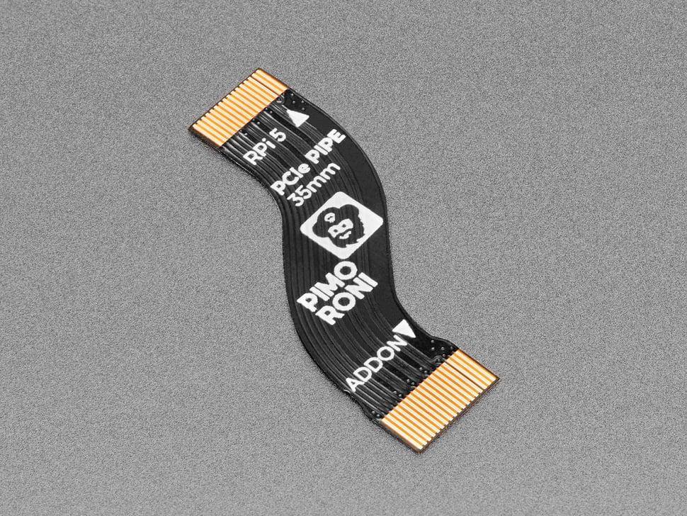 Adafruit PCIe Flex-kabel voor NVMe-basis en Raspberry Pi 5 – PCIe-buis