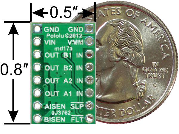 Pololu DRV8833 Dual Motor Driver Carrier