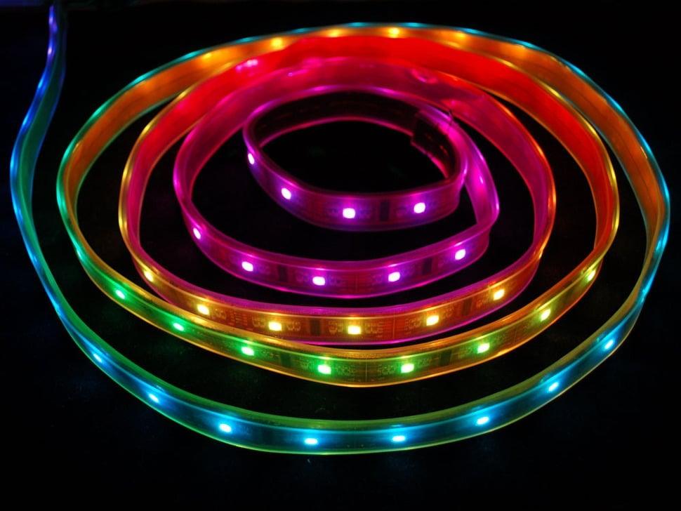 Adafruit Digitale RGB LED weerbestendige strip - LPD8806 32 LED 2m