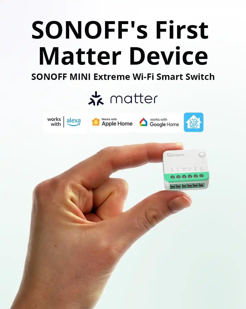 Smart Switch Wi-Fi SONOFF MINI Extreme (abilitato Per Matter) - Opencircuit