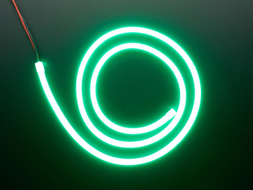 Luz De Néon Flexível El Wire 1 2 3 5 10m Led Strip Soft | Parcelamento