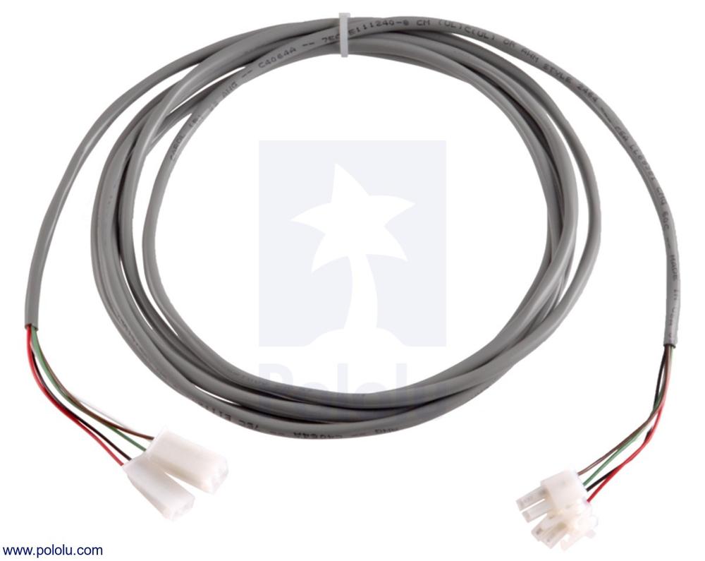 3m Verleng kabel voor de Glideforce Light-Duty / Medium-Duty Lineaire Actuatoren met Feedback