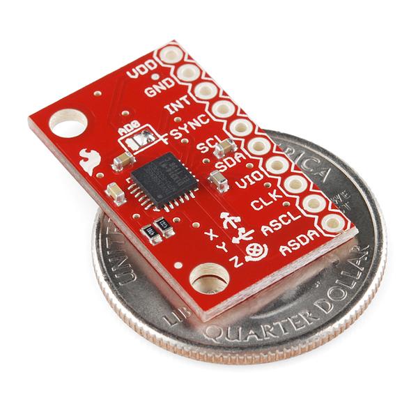 Acc L Rom Tre Trois Axes Sparkfun Et Gyroscope Mpu Opencircuit