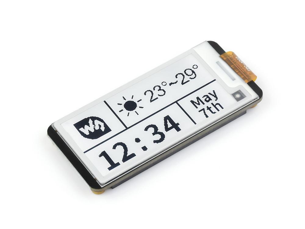 Waveshare 2.13inch E-Paper HAT+ For Raspberry Pi, E-Ink Display ...