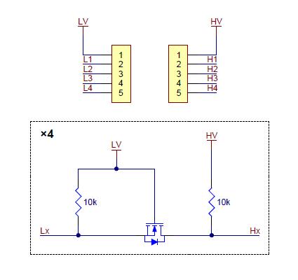 Modulo Convertitore Di Livello Logico 4 Canali Bidirezionale 3,3V-5V | Shifter TTL Per Arduino E Progetti Elettronici
