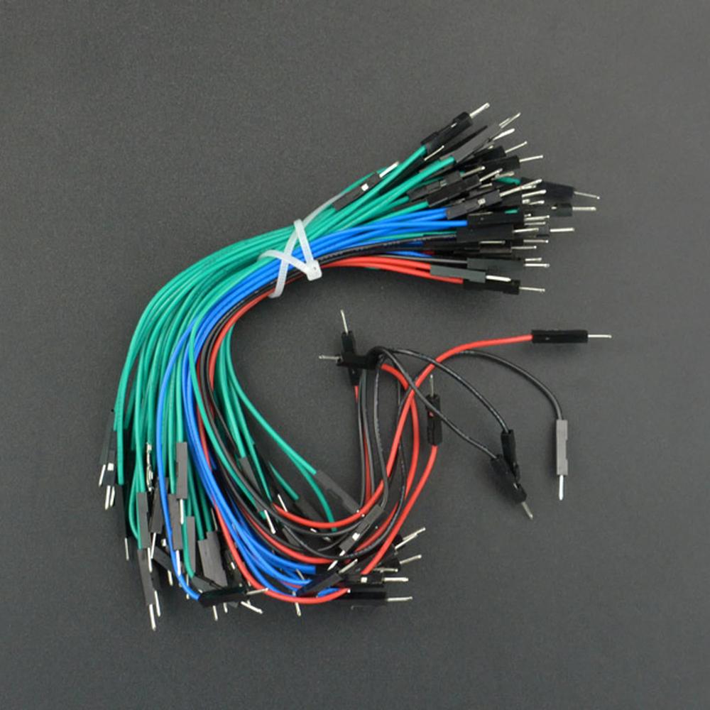 DFRobot Jumper Cables for Arduino (M/M) (65 Pack) - Opencircuit