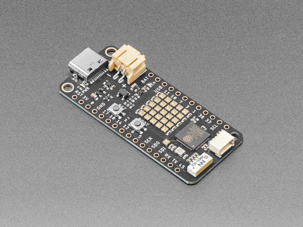 Adafruit FeatherS2 Neo - Blingy RGB ESP32-S2 feather - board