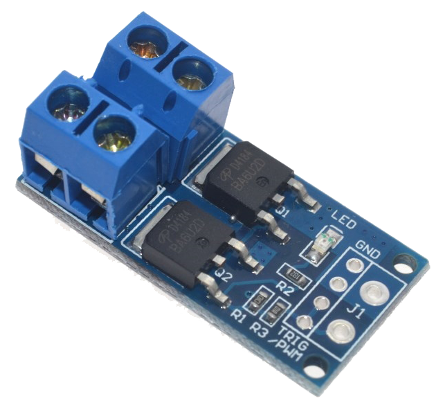 Pololu - Big MOSFET Slide Switch with Reverse Voltage Protection, MP