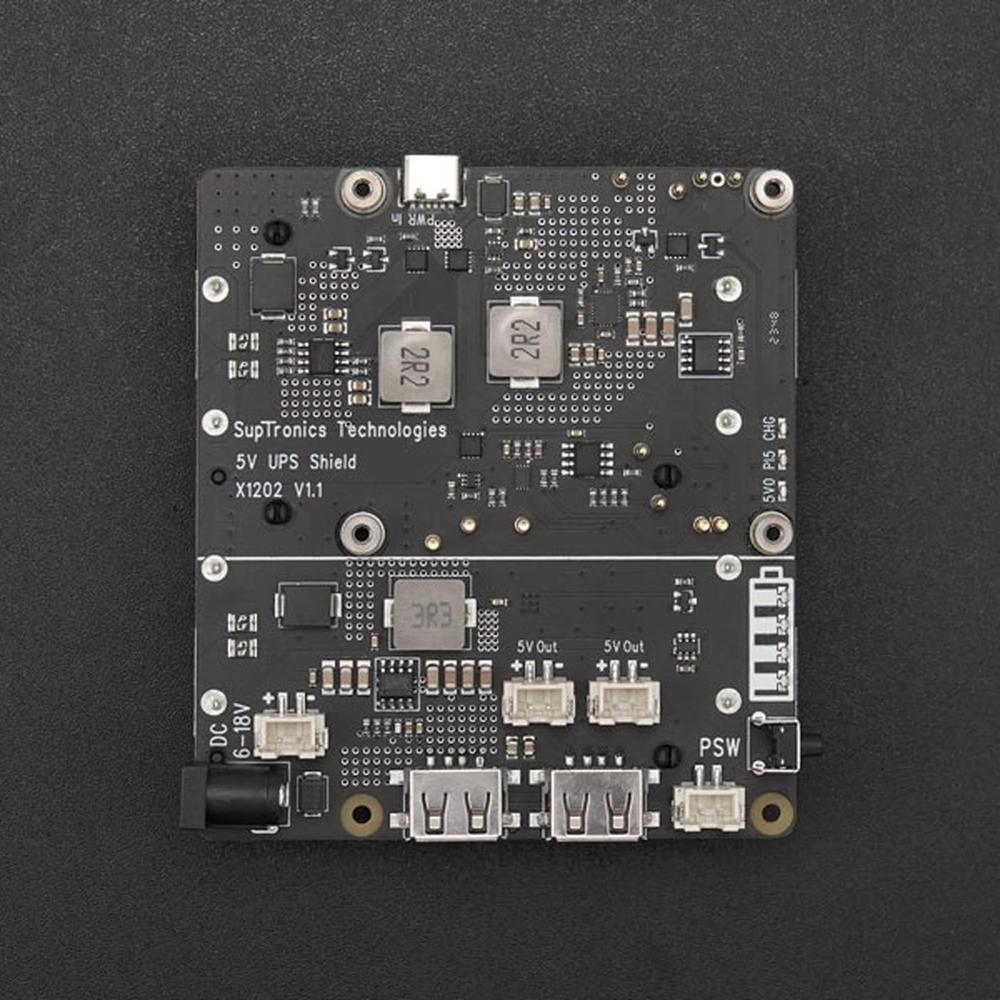 Ups Raspberry Craig DFRobot Raspberry Pi 5 18650 UPS- hat (5,1 V 5 A) - Opencircuit