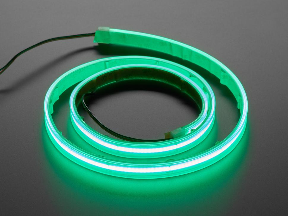 Adafruit Flexibele 12V LED-strip - 480 LED's per meter - 1 m lang - green
