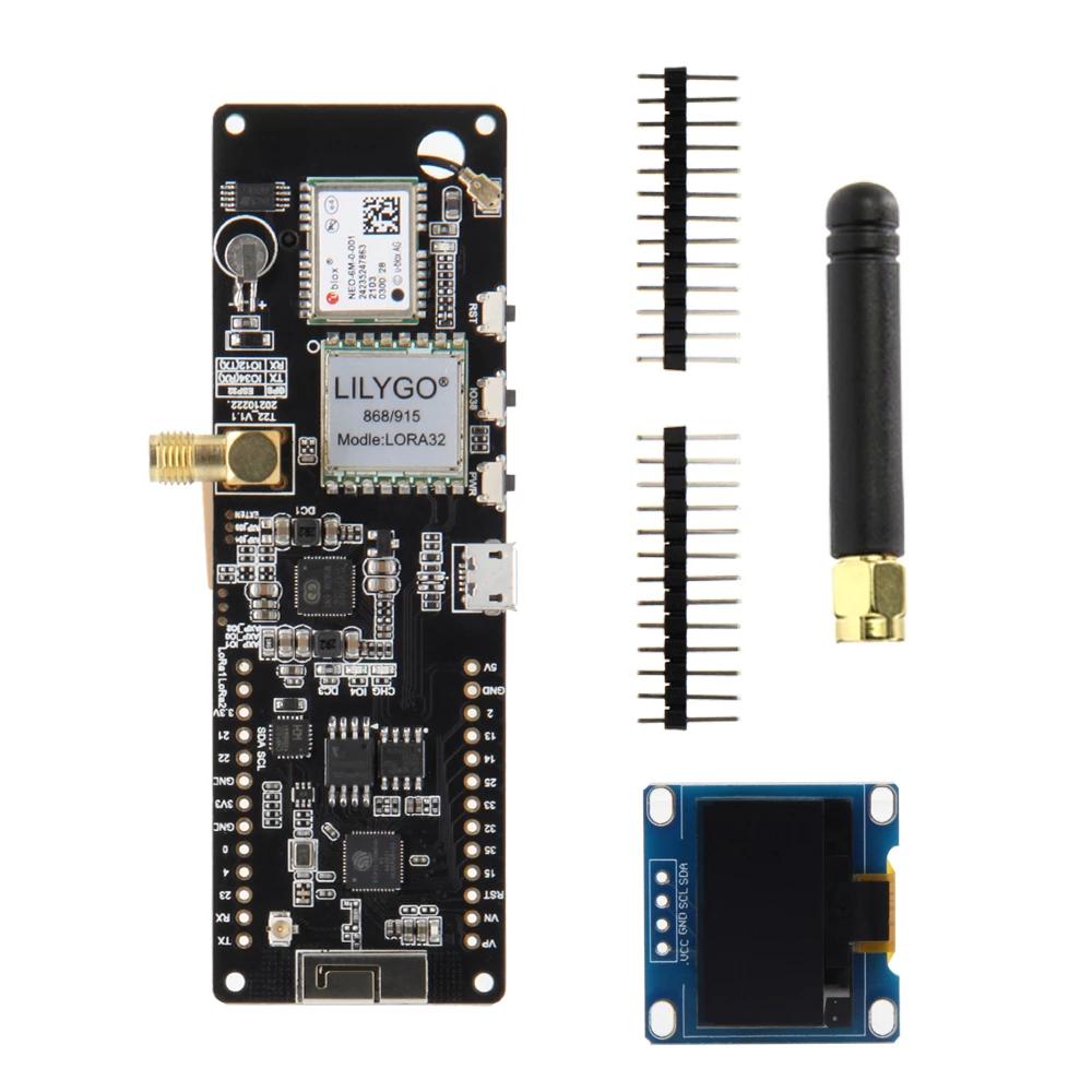 Lilygo ttgo t beam lora 868mhz neo 6m gps esp32 meshtastic