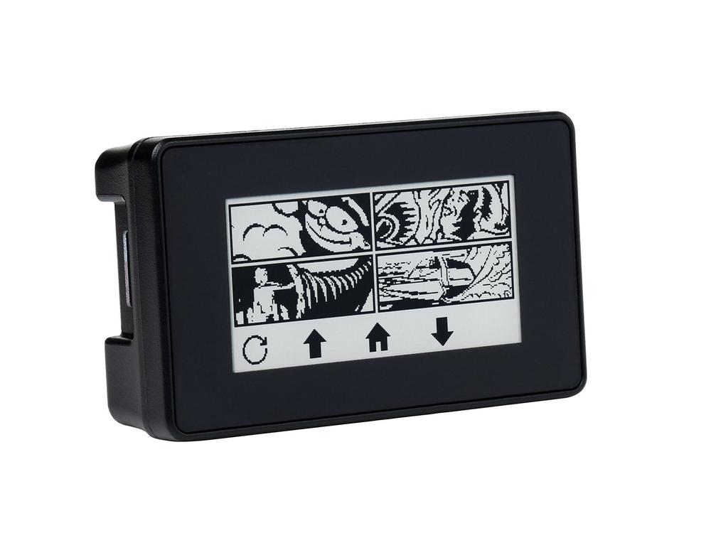 Waveshare Schermo E-Paper E-Ink Touch da 2,13 pollici per Raspberry Pi Serie Zero, 250×122, con custodia in ABS.