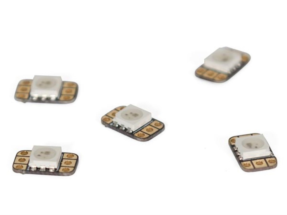Whadda Collezione BrightDot Wearables - Moduli LED Creativi