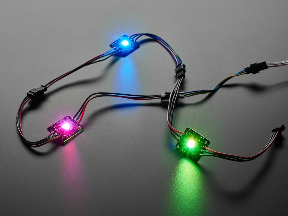 LED NeoPixel encadeado ultrabrilhante de 3 watts