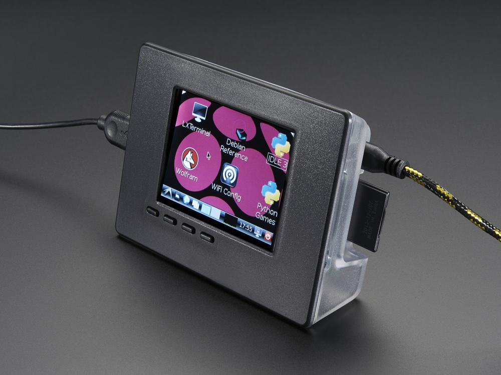 Adafruit Carcasa para PiTFT - Raspberry Pi Modelo B