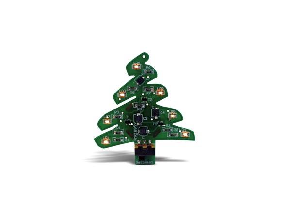 Smd christmas tree with usb connection