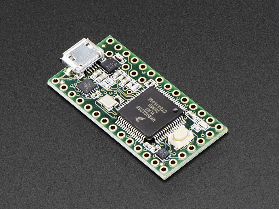 Adafruit Teensy 3.2 + header