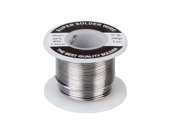 Velleman Soldering tin - 1mm - rasin core - 100g