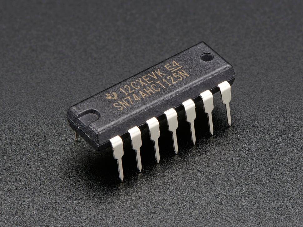 Adafruit 74AHCT125 - Quad Level-Shifter (3V tot 5V)