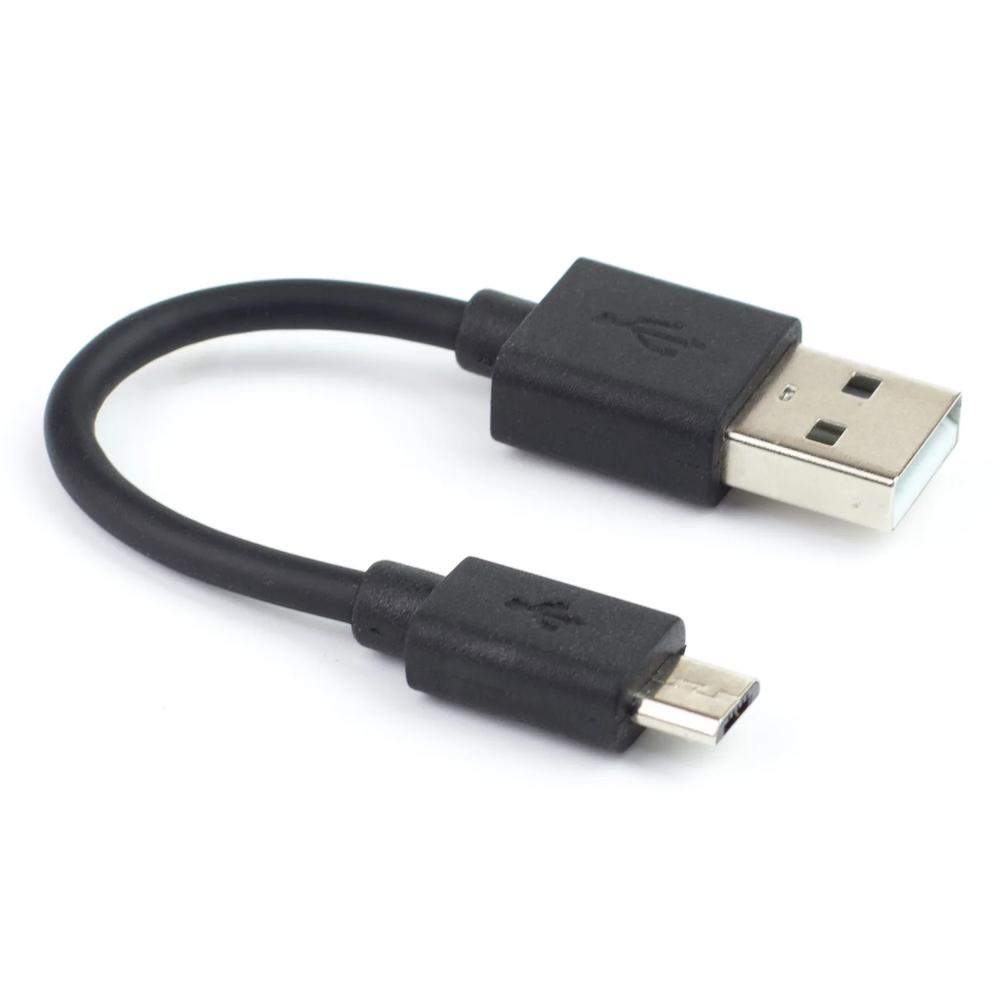 Pimoroni USB A naar microB-kabel - Zwart
