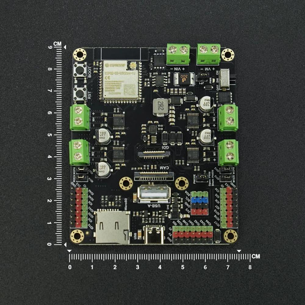 DFRobot Romeo ESP32-S3 Robot Development Board (WiFi, Bluetooth & AI ...