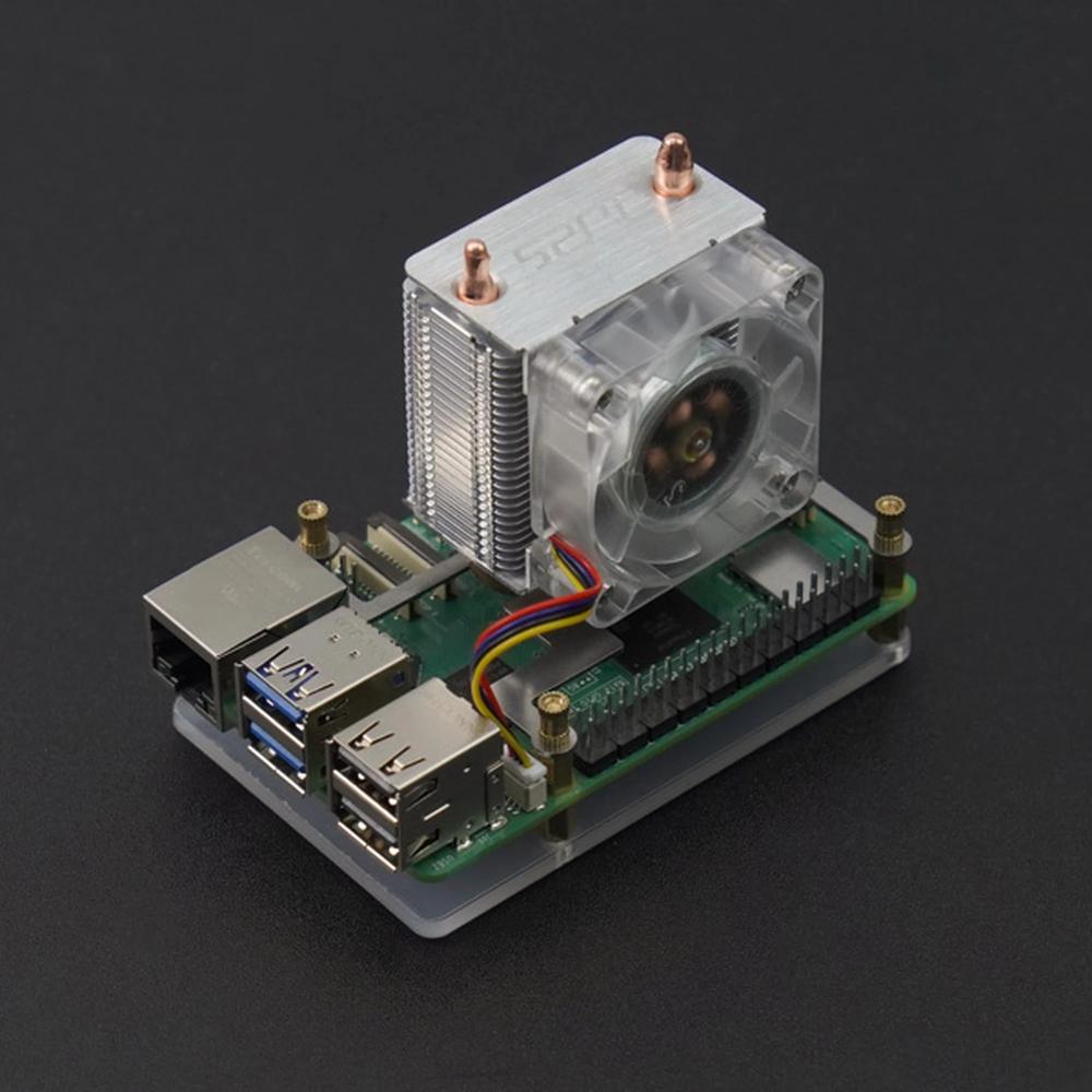 Dfrobot Rack Tower DFRobot ICE Tower-kylare för Raspberry Pi 5 enkelkortsdator - Opencircuit