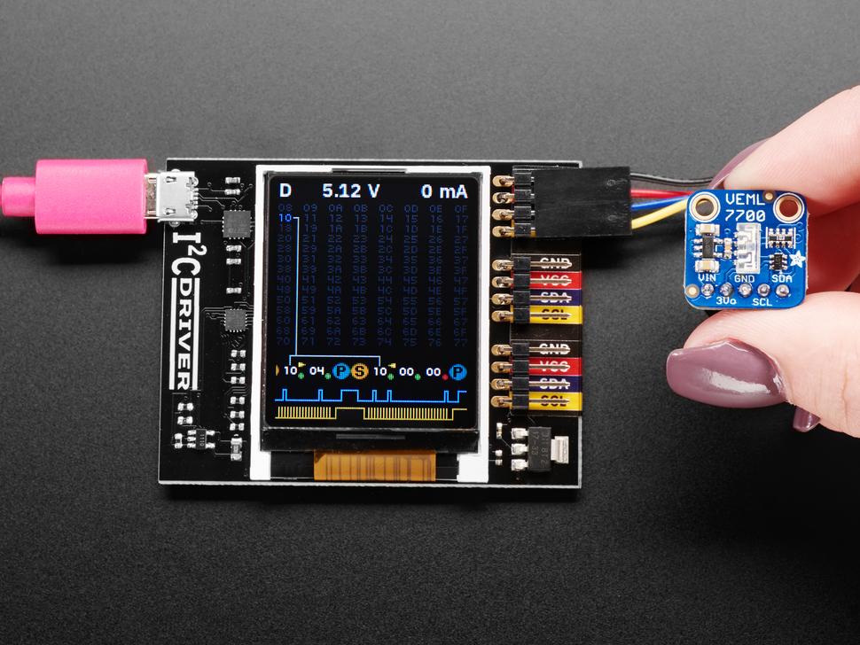 Adafruit I2CDriver van Excamera Labs