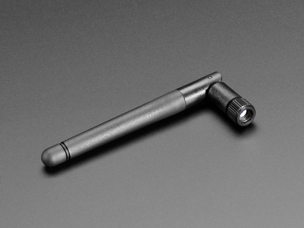 Adafruit 2,4 GHz dipool-draaibare antenne met RP-SMA - 2 dBi