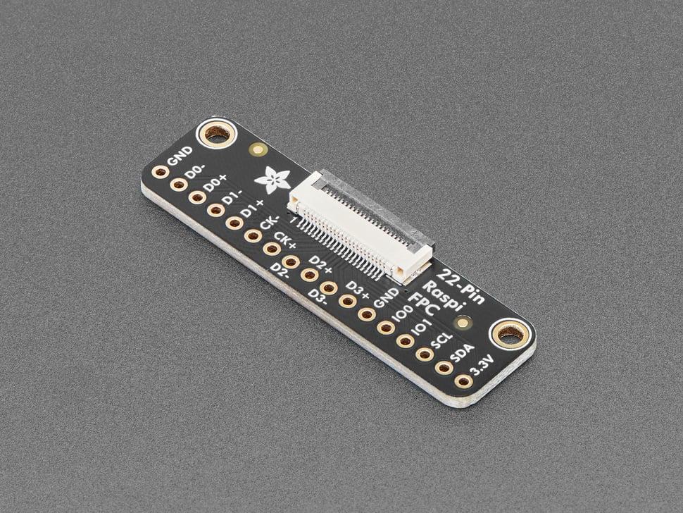 Adafruit FPC Breakout voor Raspberry Pi 5 DSI of RP2350 HSTX