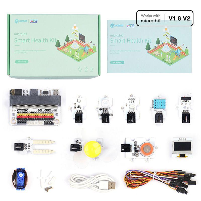 ELECFREAKS Micro:bit Smart Health Kit (sin placa Micro:bit )