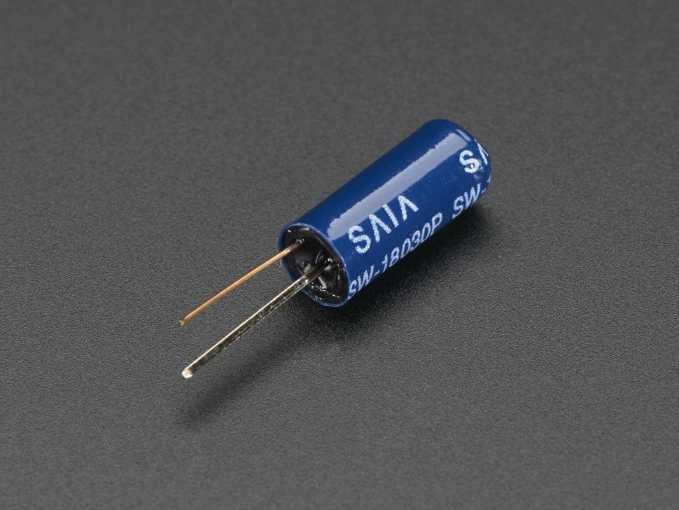 Adafruit Schakelaar voor langzame trillingssensor (moeilijk te activeren)