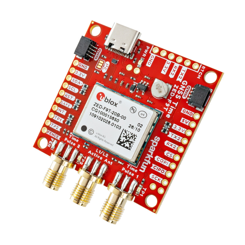 SparkFun GNSS Timing Breakout - ZED-F9T-20B (Qwiic)