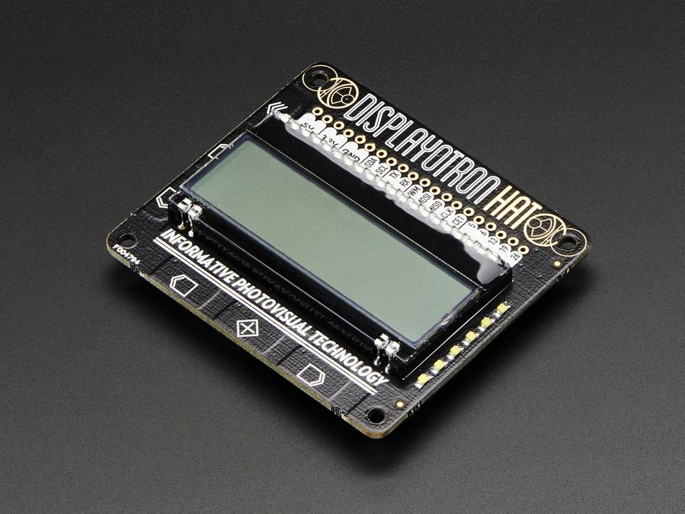 Adafruit Pimoroni display -O-Tron hat