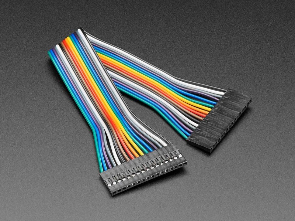 Adafruit 2,54 mm 0,1" Pitch 16-pins jumper - 20 cm lang