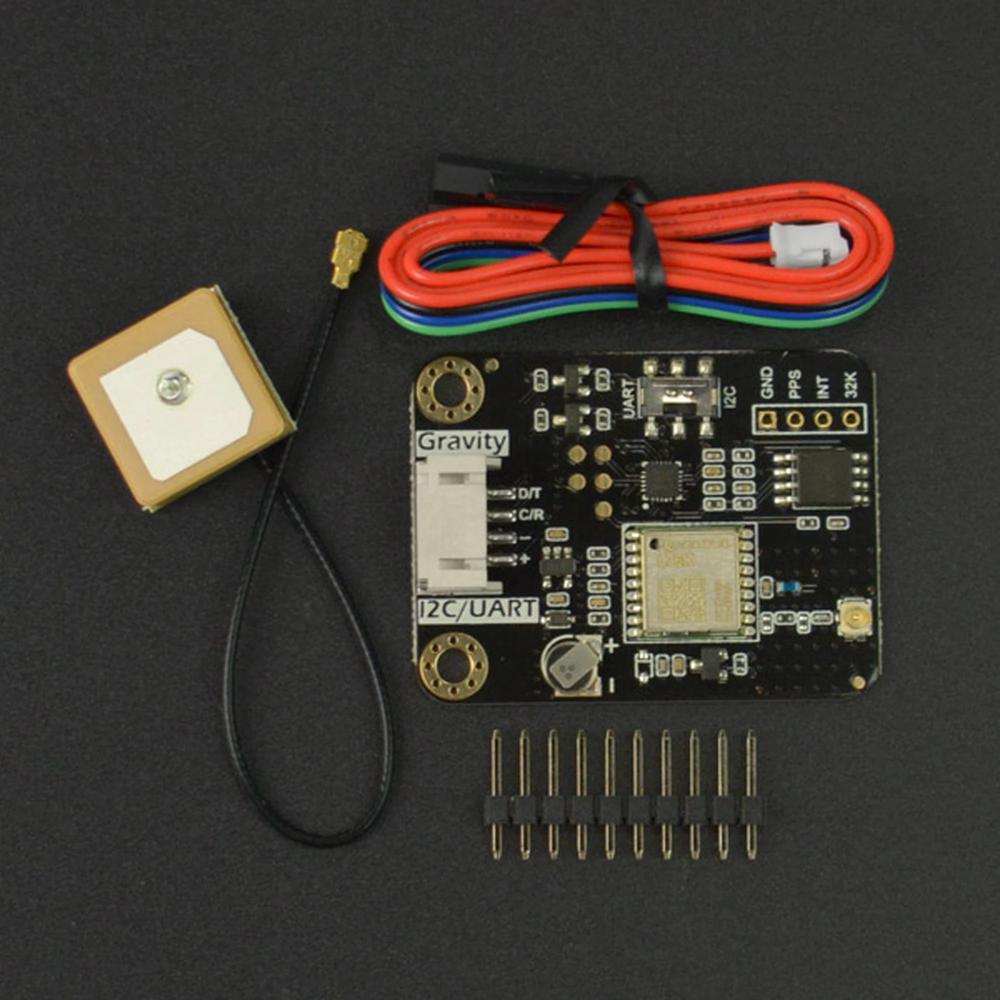 Gps Rtc Module DFRobot Gravity: GNSS GPS BeiDou Positioning Module with RTC - I2C&UART ...
