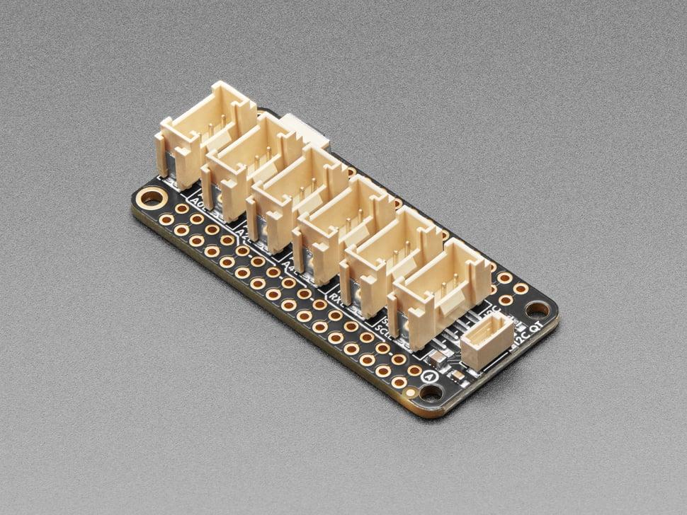 Adafruit Grove en Stemma QT FeatherWing voor alle Feathers