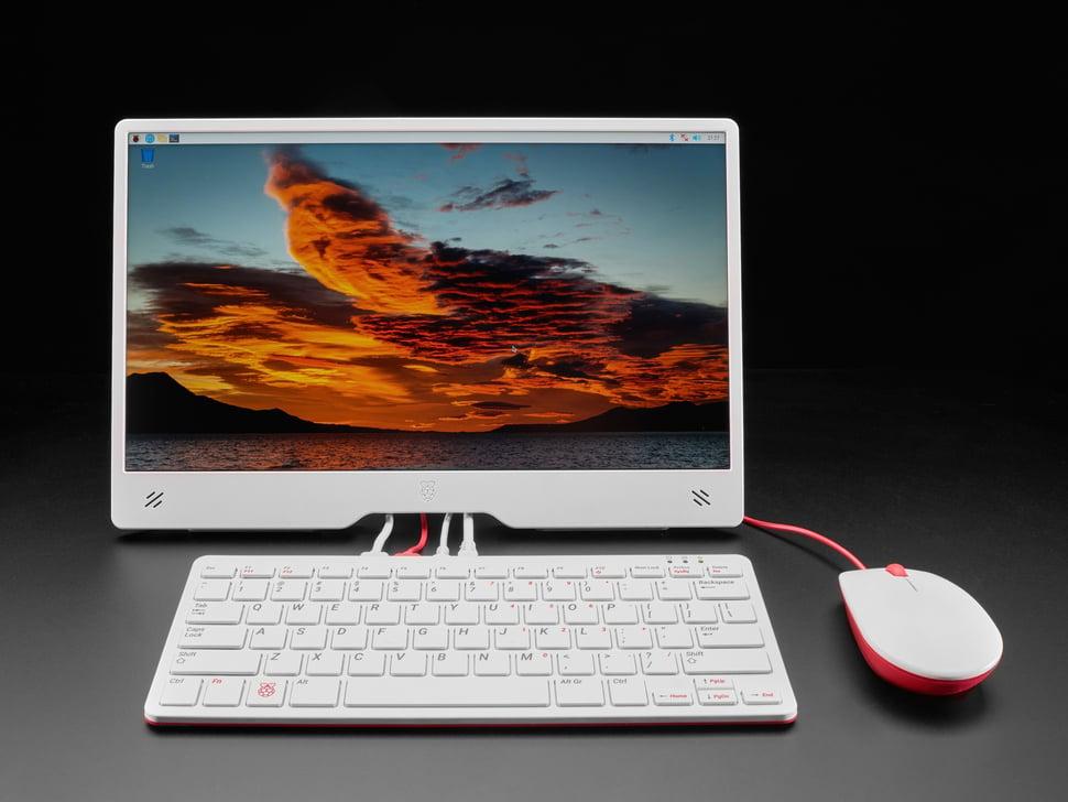 Adafruit Raspberry Pi Monitor - Rood-witte kleurstelling