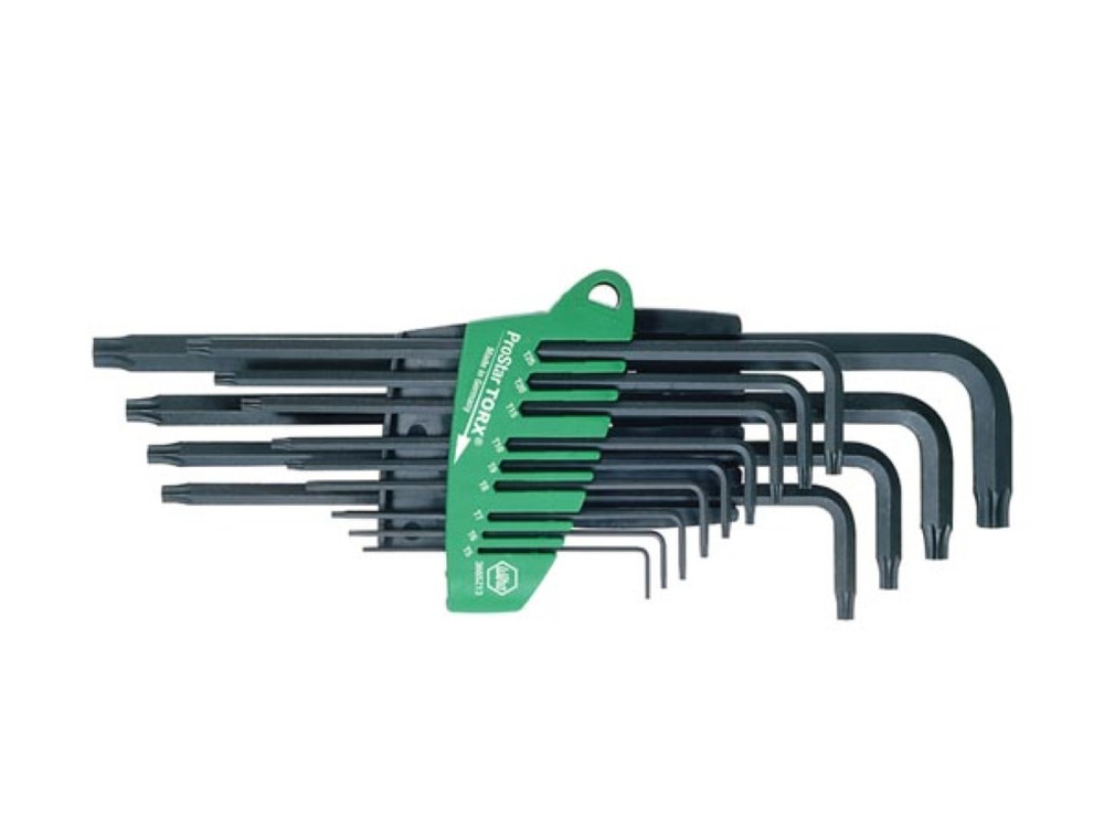 Wiha Stiftsleutelset in ProStar Holder - 13-Piece TORX Set