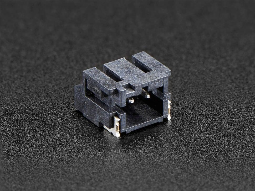 Adafruit JST-PH 2-pins SMT haakse connector
