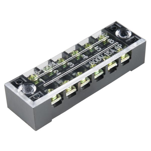 600 V 15a 8 Posities Dual Rijen Overdekte Barrier Schroefkroonsteen Strip Barrier Terminal Block 600 V 15a 8 Posities Dual Rijen Overdekte Barrier Schroefkroonsteen Strip Barrier Terminal Block