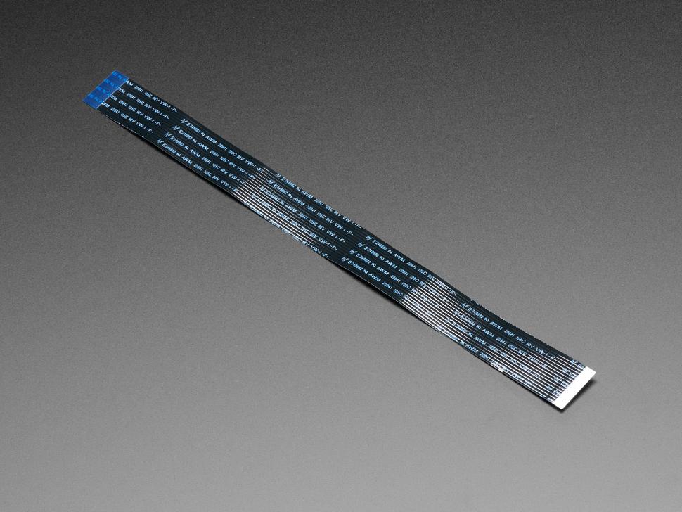 Adafruit Flexkabel til Raspberry Pi -kamera eller -skærm - 200 mm / 8"