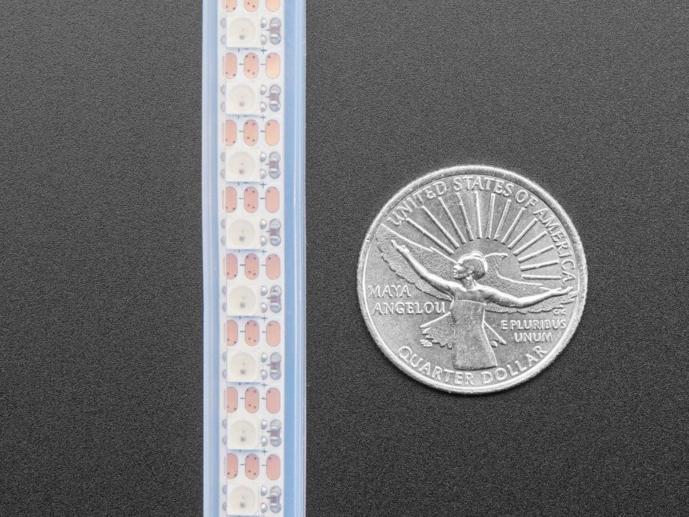 Adafruit Mini Skinny NeoPixel Digitale RGB LED-strip - 144 LED/m